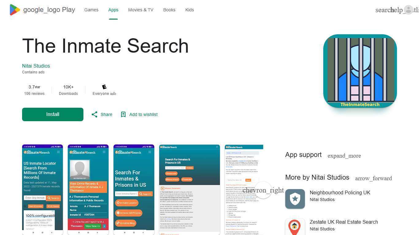 The Inmate Search - Apps on Google Play